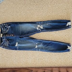 Altar'd State distressed dark wash jeans size 26